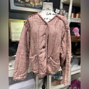 Magnolia Pearl Mauve Teddy Jacket